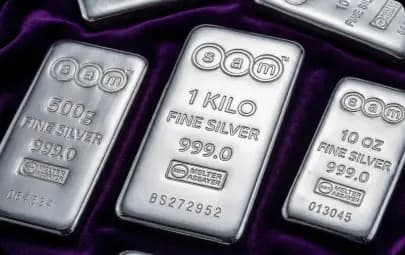 SAM silver kg bar