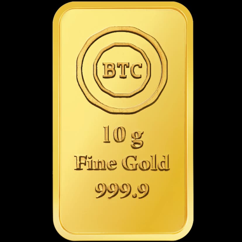 Btc Bar BTC 10g 24K Gold Bar